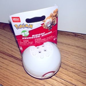 NWT Bidoof Mega Construx Pokémon Pokeball